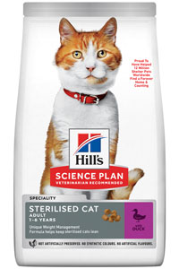HILLS - Hills Ördek Etli Kısırlaştırılmış Kedi Maması 1,5kg