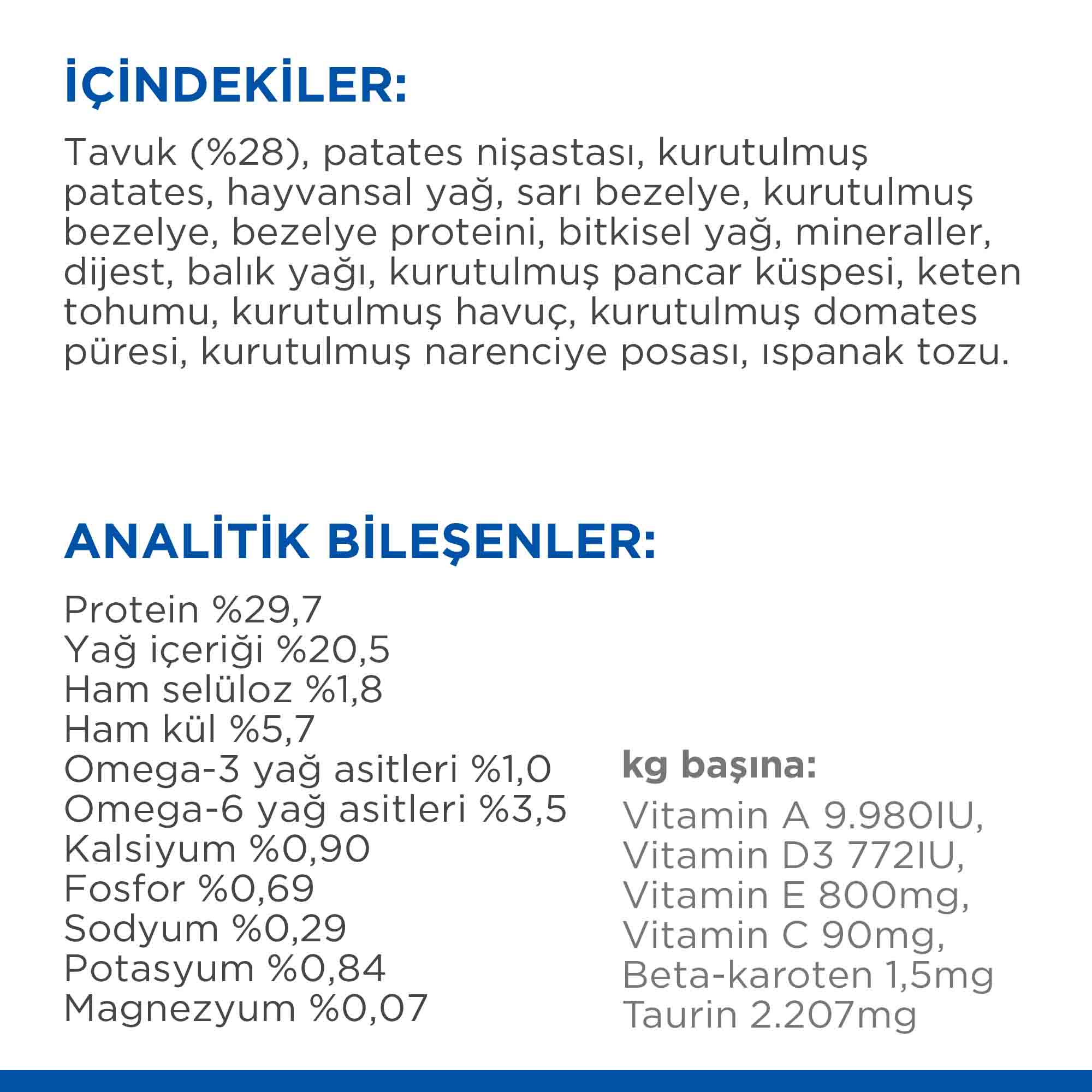 Hills Tahılsız Tavuklu Yetişkin Kedi Maması 1,5 Kg