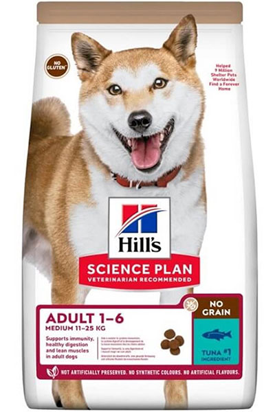 Hills Tahılsız Ton Balıklı Orta Irk Yetişkin Köpek Maması 12kg