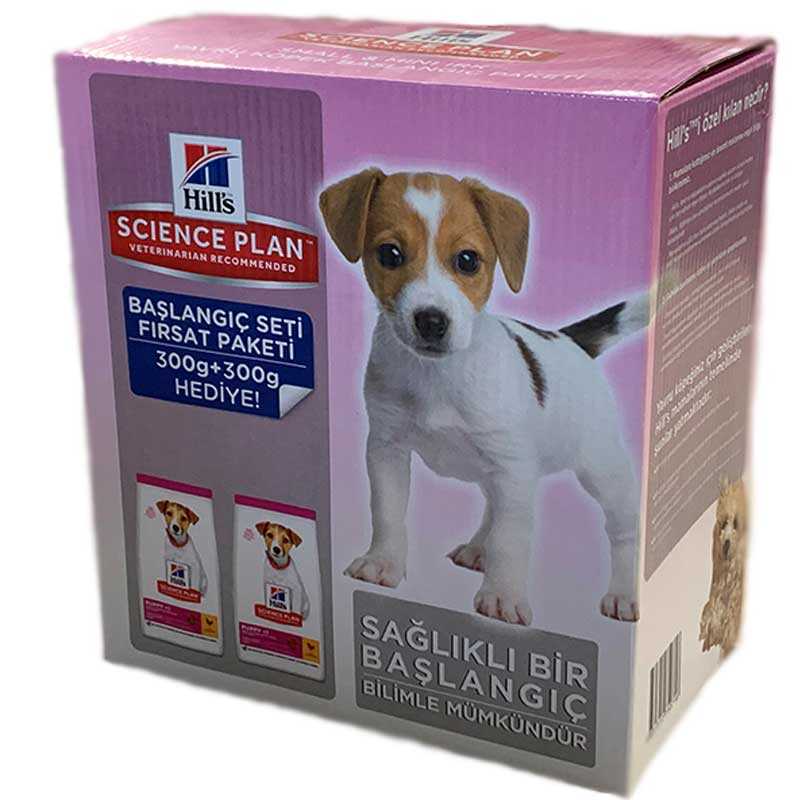 Hills Tavuklu Yavru Köpek Başlangıç Seti 300+300gr