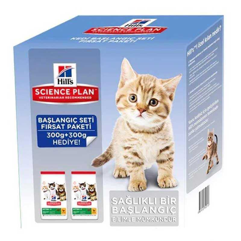 Hills Ton Balıklı Yavru Kedi Başlangıç Seti 300+300gr