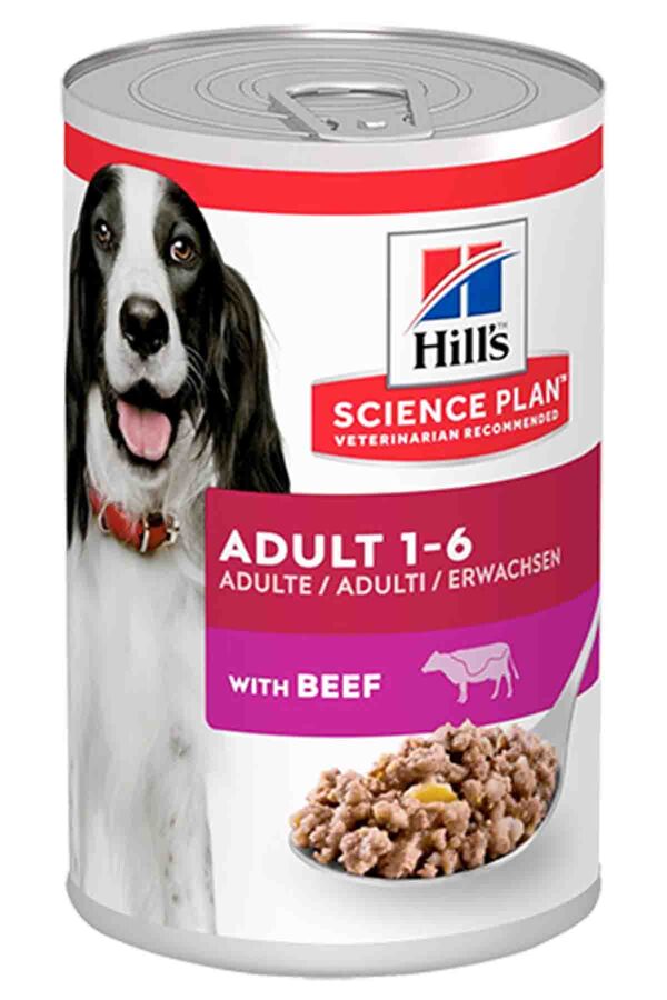 Hills Biftekli Yetişkin Köpek Konservesi 370gr