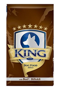 KING - King Yetişkin Köpek Maması 150gr (Sokaktaki Can Dostlarımız için 1 Kap Mama)