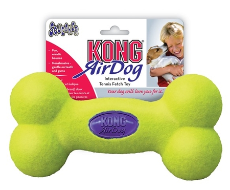 KONG - Kong Köpek Air Sq Sesli Oyuncak Kemik M 15,5cm