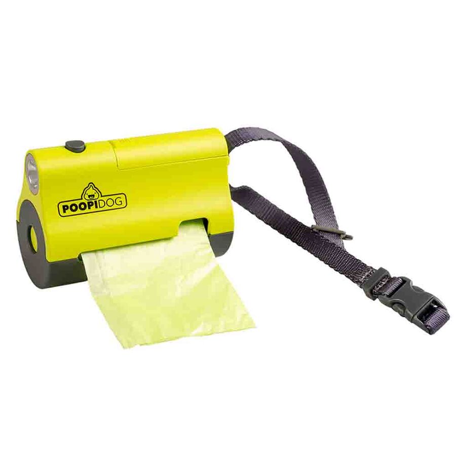 Duvo Plus Poopi Dog Led Işıklı Yeşil Dışkı Poşeti Taşıma Çantası 8