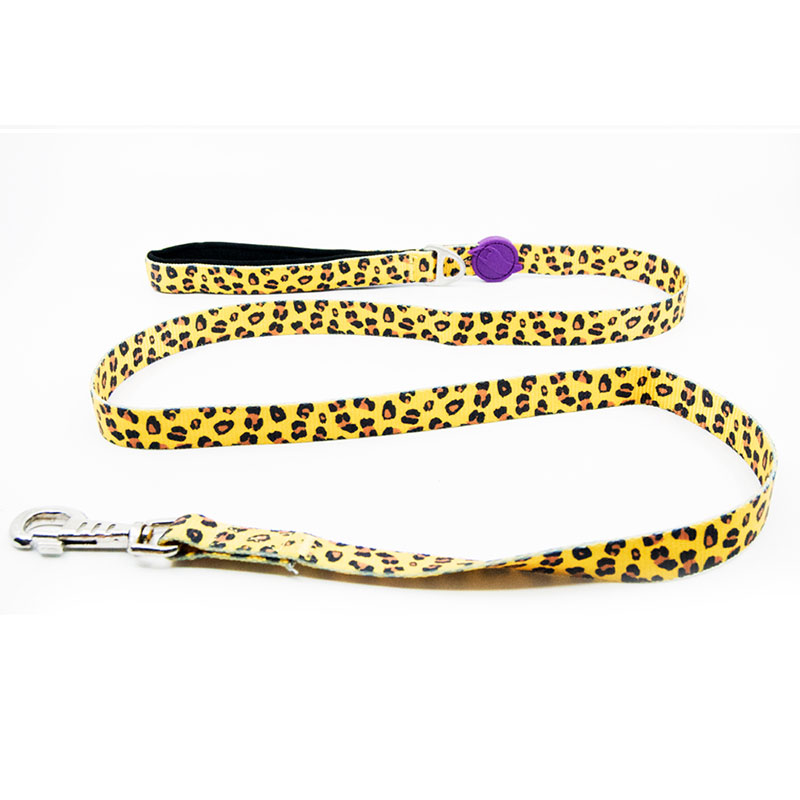 Tailpetz Match Köpek Gezdirme Kayışı 140cm/2cm (Leopard) (M)