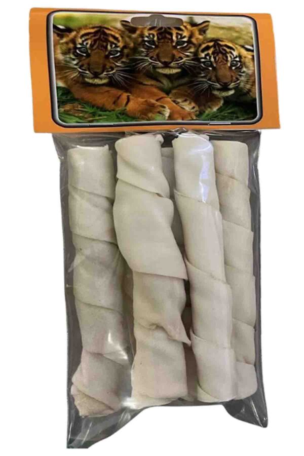 LionPet Beyaz Twist Kemik 5'' 30g 6lı