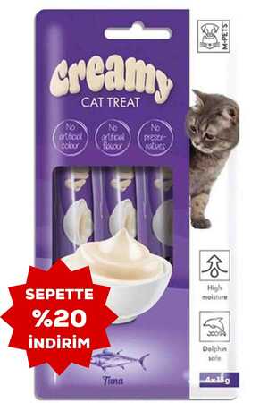 Creamy Ton Balıklı Kedi Ödülü 4x15gr