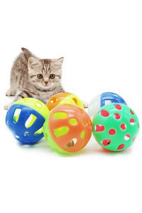 M-Pets Karışık Kedi Köpek Oyuncak Top