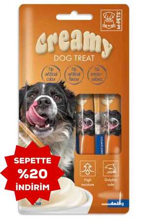 M-Pets Creamy Yengeçli Köpek Ödülü 4X15Gr