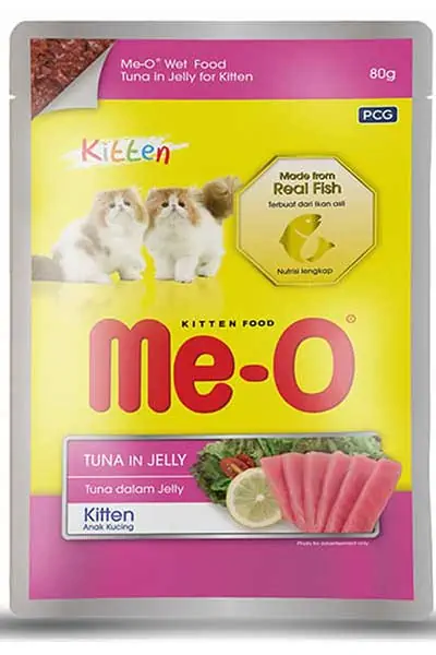 ME-O - Me-O Jöle İçinde Ton Balıklı Yavru Kedi Konservesi 80gr