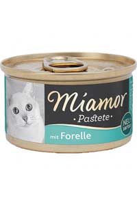 MIAMOR - Miamor Pastete Alabalıklı Yetişkin Kedi Konservesi 85gr