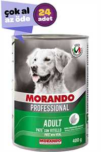 MORANDO - Morando Dana Etli Yetişkin Köpek Konservesi 24x400gr (24lü)