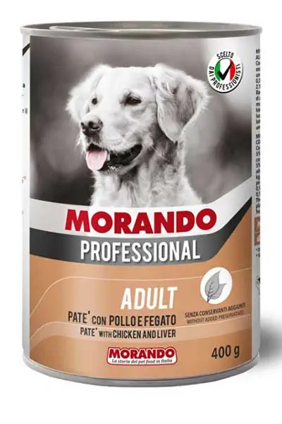 MORANDO - Morando Kümes Hayvanlı Yetişkin Köpek Konservesi 400gr