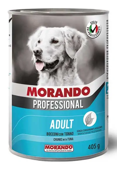 MORANDO - Morando Ton Balıklı Yetişkin Köpek Konservesi 405gr