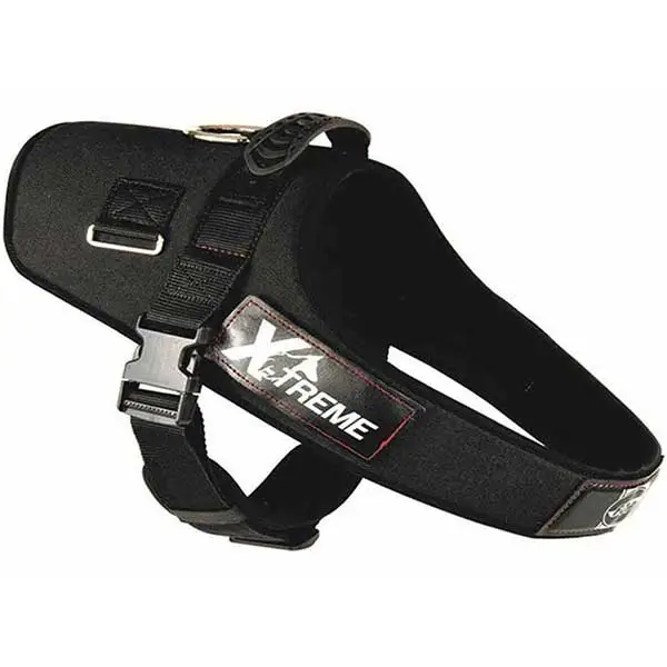 MPS X-TREME Köpek Göğüs Tasması 90/75-110cm (XL) Siyah