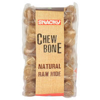 SNACKY - Snacky Natural Press Çiğneme Kemiği 5cm 10gr 10lu