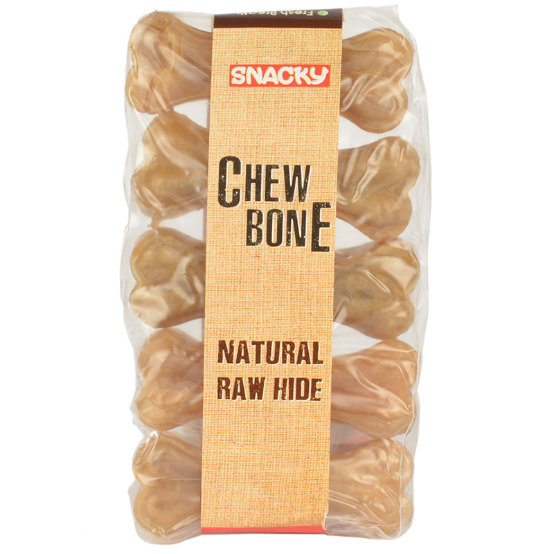 Snacky Natural Press Çiğneme Kemiği 7.5cm 25gr 5li