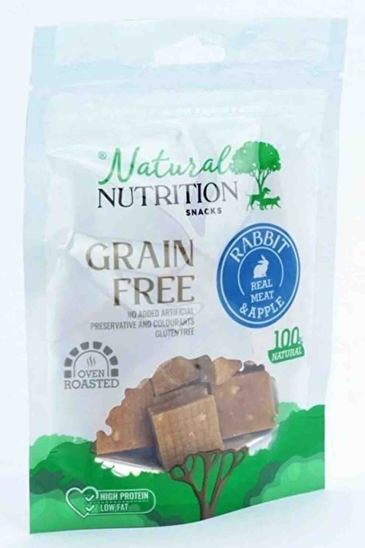 Natural Nutrition Tavşan Eti ve Elmalı Köpek Ödülü 75gr