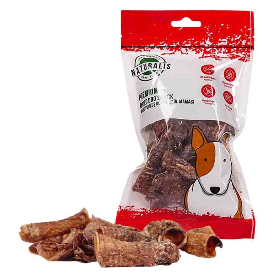 Naturalis Kuzu Soluk Borusu Köpek Ödül Maması 100gr