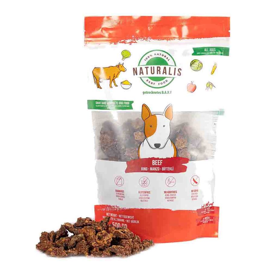 Naturalis Smartbarf Biftekli Köpek Maması 500gr