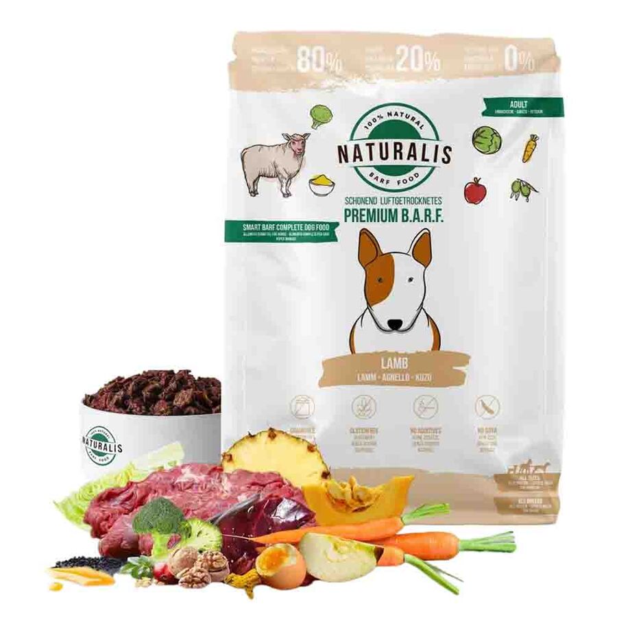 Naturalis Smartbarf Kuzulu Barf Köpek Maması 1kg