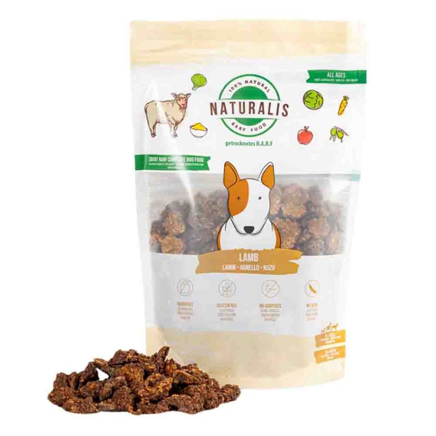 Naturalis Smartbarf Kuzulu Köpek Maması 500gr