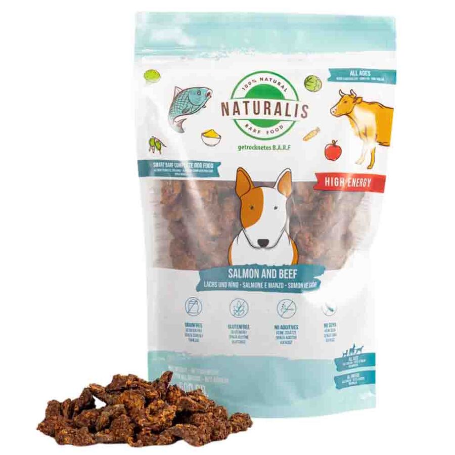 Naturalis Smartbarf Somonlu Biftekli Barf Köpek Maması 1kg