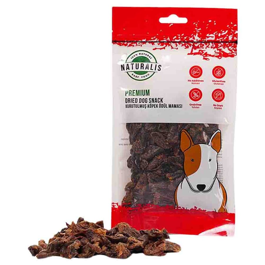 Naturalis Tavuk Yürekli Köpek Ödül Maması 100gr