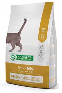 NATURE'S PROTECTION - Nature's Protection Tahılsız Kümes Hayvanlı Yaşlı Kedi Maması 2kg