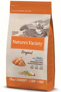 Nature's Variety Original Somonlu Kısırlaştırılmış Kedi Maması 1,25kg