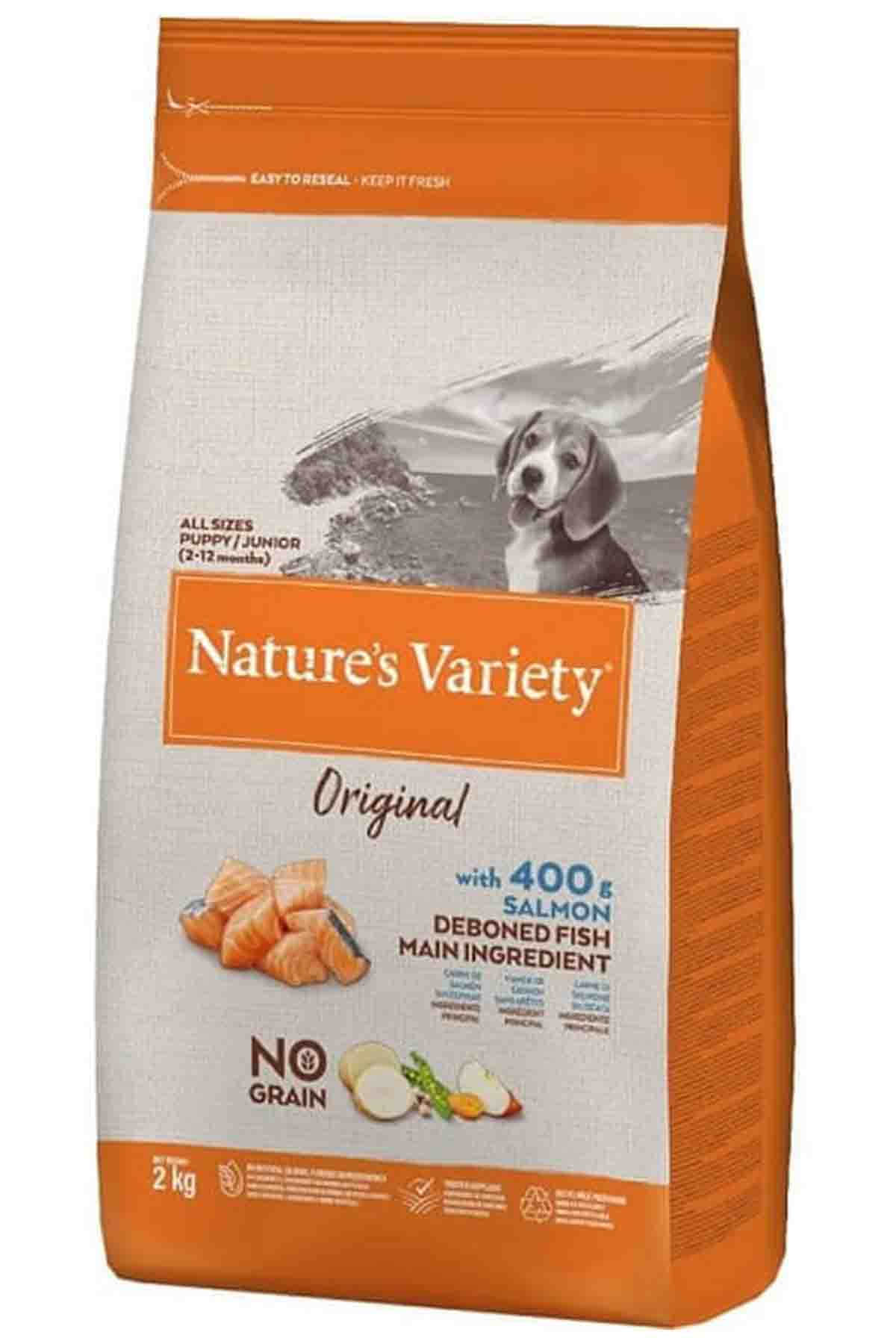 Natures Variety Original Somonlu Tahılsız Yavru Köpek Maması 2kg