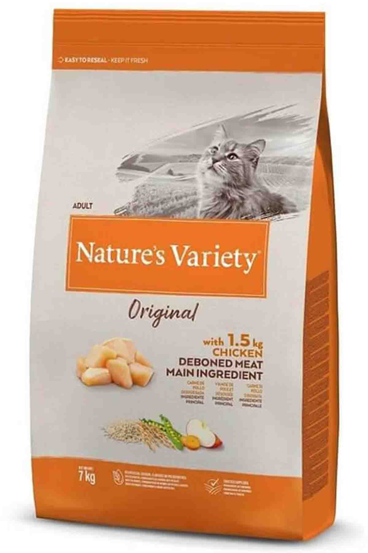 Natures Variety Original Tavuklu Yetişkin Kedi Maması 7kg