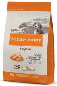 NATURES VARIETY - Natures Variety Original Somonlu Tahılsız Yavru Köpek Maması 10kg