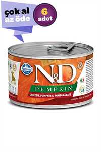 N&D - ND Pumpkin Puppy Tahılsız Tavuklu Yavru Köpek Konservesi 6x140gr (6lı)