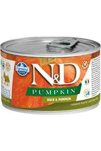 ND Pumpkin Tahılsız Ördek ve Balkabaklı Yetişkin Köpek Konservesi 140gr