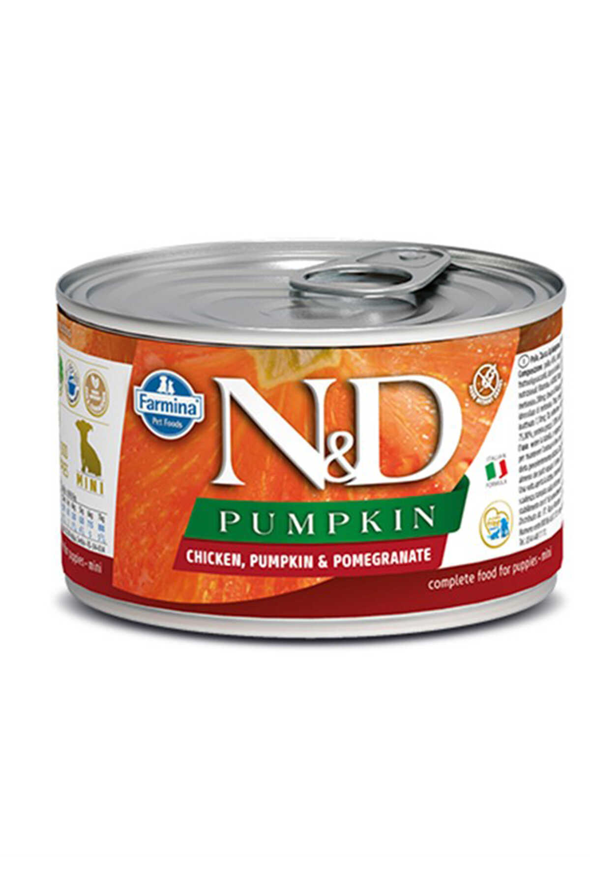 ND Pumpkin Starter Tavuklu Puppy Yavru Köpek Konservesi 140gr