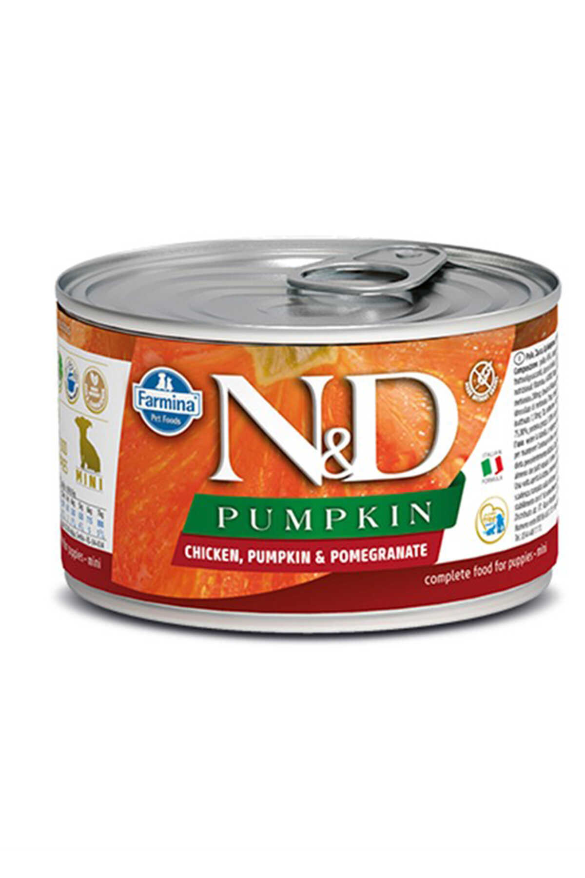 ND Pumpkin Starter Tavuklu Puppy Yavru Köpek Konservesi 140gr