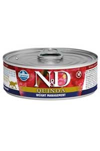 N&D - ND Quinoa Kilo Kontrollü Kuzulu Kedi Konservesi 80gr