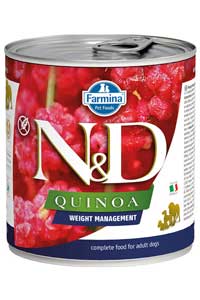 ND Quinoa Kilo Kontrollü Kuzulu Köpek Konservesi 285gr