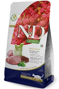 N&D - ND Quinoa Tahılsız Digestion Kuzulu Kedi Maması 1.5kg