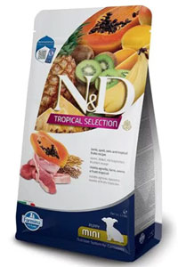 N&D - ND Tropical Selection Kuzu Etli ve Tropikal Meyveli Mini Irk Yavru Köpek Maması 5kg