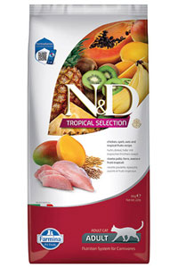 ND Tropical Selection Tavuklu Yetişkin Kedi Maması 10kg - Thumbnail