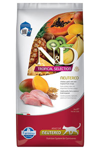 N&D - ND Tropical Selection Tavuklu Kısırlaştırılmış Kedi Maması 10kg