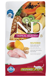 N&D - ND Tropical Selection Tavuklu Kısırlaştırılmış Kedi Maması 1,5kg