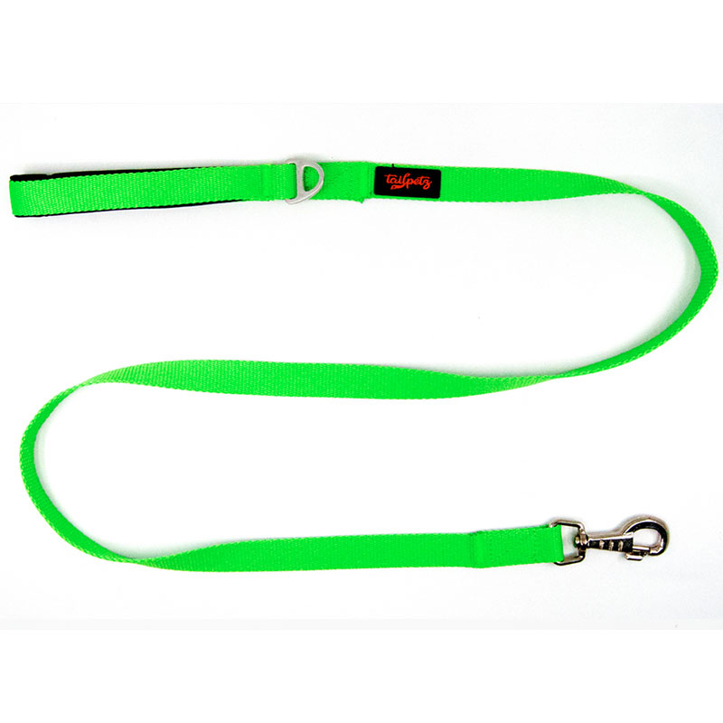 Tailpetz Match Köpek Gezdirme Kayışı 140cm/2cm (Neon Yeşil) (M)