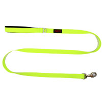TAILPETZ - Tailpetz Match Köpek Gezdirme Kayışı 140cm/1,5cm (Neon Sarı) (S)