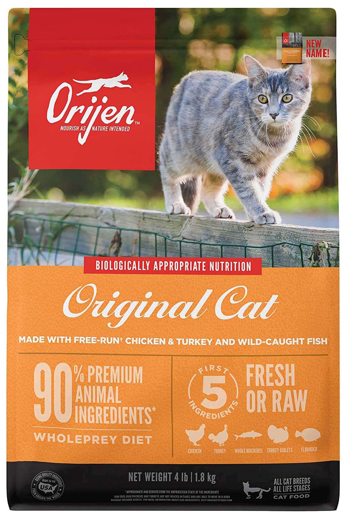 Orijen Original Cat Tahılsız Yavru ve Yetişkin Kedi Maması 5,4kg