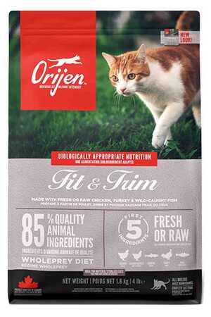 Orijen Fit & Trim Fazla Kilolu Kediler için Tahılsız Light Kedi Maması 1,8kg - Thumbnail