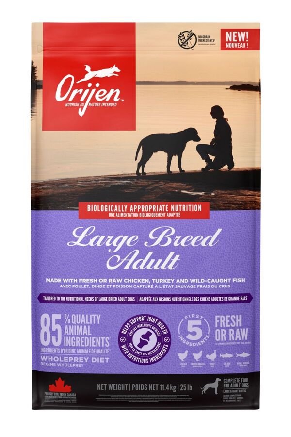 Orijen Large Breed Dog Büyük Irk Yetişkin Köpek Maması 11.4kg